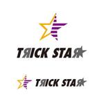 K2design (ark2)さんのクライミングジム「TRICK STAR」のロゴへの提案