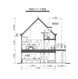 ki-mi  (ki2116)さんの家の新築の外観デザイン案募集・外観パース図　デザインイメージ概略有への提案