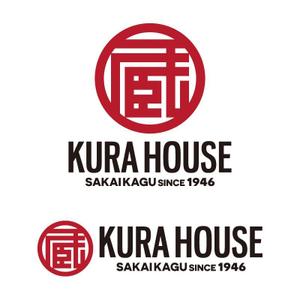 tsujimo (tsujimo)さんの家具・インテリアのお店　「KURA　HOUSE」のロゴへの提案