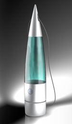 シブヤの九官鳥 (shibu9)さんの卓上型水素水生成器の3Dモデリング作成への提案