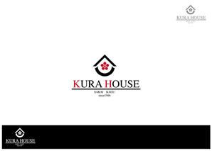 AliCE  Design (yoshimoto170531)さんの家具・インテリアのお店　「KURA　HOUSE」のロゴへの提案