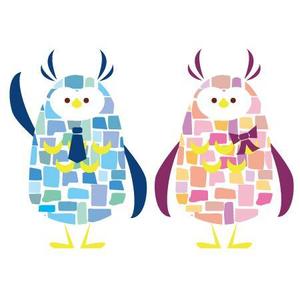 龍多アキ (aki_tatta)さんのふくろう（鳥）のキャラクターデザインへの提案