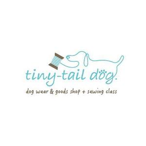 nocco_555 (nocco_555)さんのハンドメイド犬服の販売 と犬服教室「tiny-tail dog.」のロゴ作成依頼への提案