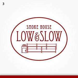 vimgraphics (vimgraphics)さんの飲食店「LOW & SLOW」のロゴへの提案