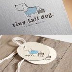 Innocent public tree (nekosu)さんのハンドメイド犬服の販売 と犬服教室「tiny-tail dog.」のロゴ作成依頼への提案