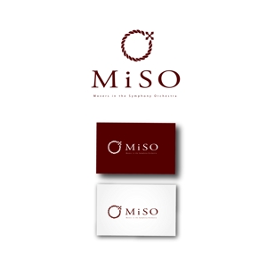 Tom (tomdes)さんのアマチュアオーケストラ団体「MiSO」のロゴへの提案