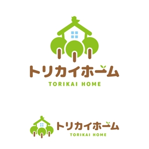 mu_cha (mu_cha)さんの佐賀県三養基郡基山町の住宅会社「トリカイホーム」のロゴ作成への提案