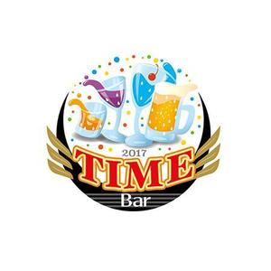 魔法スタジオ (mahou-phot)さんのBarの店名 Timeのロゴ作成依頼への提案