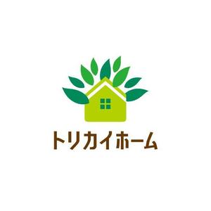 odo design (pekoodo)さんの佐賀県三養基郡基山町の住宅会社「トリカイホーム」のロゴ作成への提案