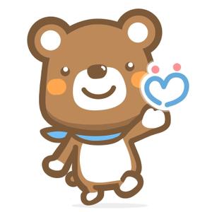 E.crayon (yuuuuuu_ecolibra)さんの精神障害者専門の就労移行支援所「COCOLOBI（ココロビ）」-（パンダorクマ）のキャラクターデザインへの提案