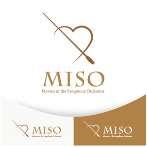 twoway (twoway)さんのアマチュアオーケストラ団体「MiSO」のロゴへの提案