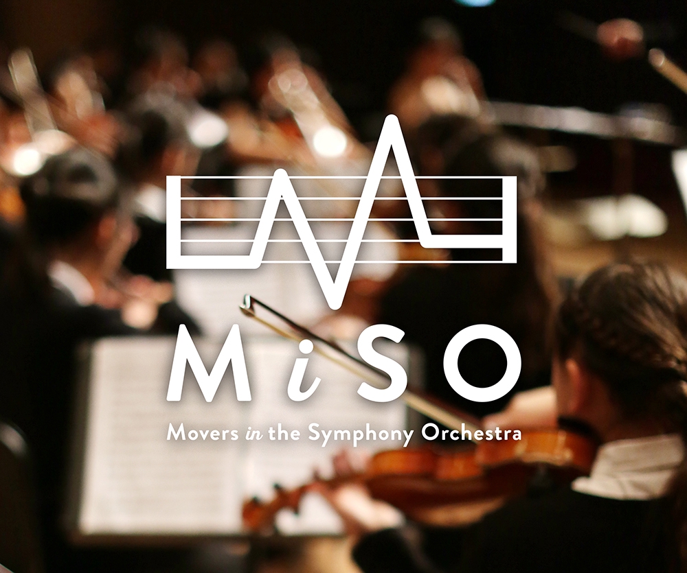 アマチュアオーケストラ団体「MiSO」のロゴ