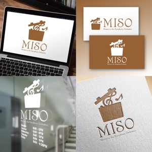 Hi-Design (hirokips)さんのアマチュアオーケストラ団体「MiSO」のロゴへの提案