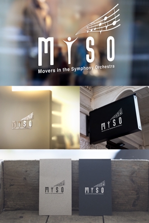 YOO GRAPH (fujiseyoo)さんのアマチュアオーケストラ団体「MiSO」のロゴへの提案