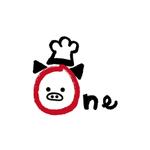 c-k-a-r-d-h (c-k-a-r-d-h)さんの飲食店 とんかつの店「とんかつ One」のロゴへの提案