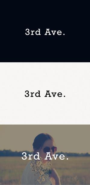 tanaka10 (tanaka10)さんの女性ファッション通販サイトロゴ〈3rd Ave.〉への提案