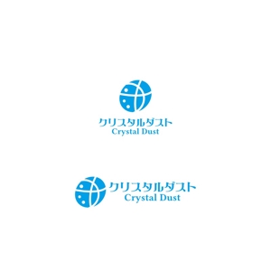 Yolozu (Yolozu)さんのガラスのかけら「クリスタルダスト」のロゴ制作依頼への提案
