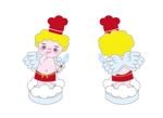 zee-ba NORICO (namekk1115)さんのマスコット人形「天使のケーキ屋さん」のイラストへの提案