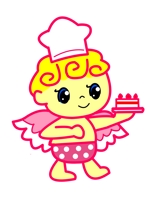 miia (miia)さんのマスコット人形「天使のケーキ屋さん」のイラストへの提案