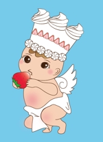 猫屋 (yasura_)さんのマスコット人形「天使のケーキ屋さん」のイラストへの提案