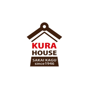nocco_555 (nocco_555)さんの家具・インテリアのお店　「KURA　HOUSE」のロゴへの提案