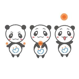 継続支援セコンド (keizokusiensecond)さんの精神障害者専門の就労移行支援所「COCOLOBI（ココロビ）」-（パンダorクマ）のキャラクターデザインへの提案