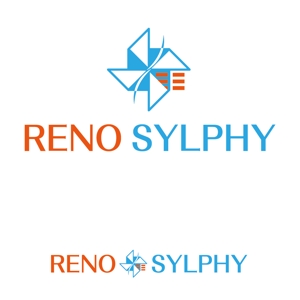 ente_001さんの注文住宅会社の中古マンションリノベーションブランド「RENO　SYLPHY」のロゴへの提案