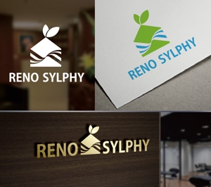 agnes (agnes)さんの注文住宅会社の中古マンションリノベーションブランド「RENO　SYLPHY」のロゴへの提案