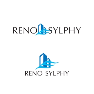 queuecat (queuecat)さんの注文住宅会社の中古マンションリノベーションブランド「RENO　SYLPHY」のロゴへの提案