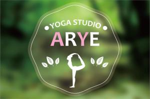 HMkobo (HMkobo)さんのヨガスタジオ「arye」の看板への提案
