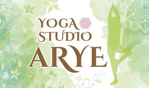 hold_out (hold_out)さんのヨガスタジオ「arye」の看板への提案