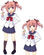 ちょび (chobi0011)さんの美少女キャラクターのデザイン(麻雀アプリアシスタント役)への提案