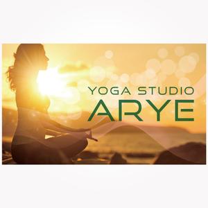 YOO GRAPH (fujiseyoo)さんのヨガスタジオ「arye」の看板への提案