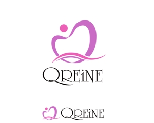 あどばたいじんぐ・とむ (adtom)さんのエイジングケア専門店「QREiNE」のロゴへの提案