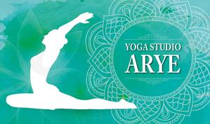 factory_ttさんのヨガスタジオ「arye」の看板への提案