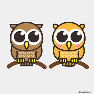 IKOHS DESIGN (ikohs-design)さんのふくろう（鳥）のキャラクターデザインへの提案