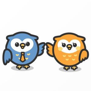Jelly (Jelly)さんのふくろう（鳥）のキャラクターデザインへの提案