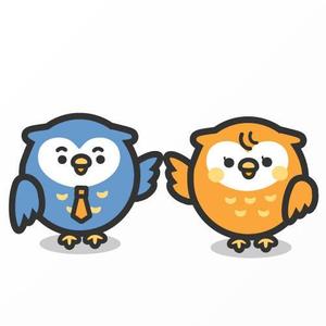 Jelly (Jelly)さんのふくろう（鳥）のキャラクターデザインへの提案