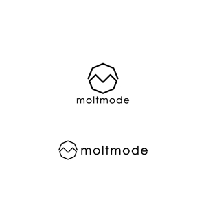 Yolozu (Yolozu)さんのネイル、マツエクサロン『moltmode』のロゴへの提案