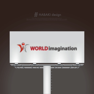 HABAKIdesign (hirokiabe58)さんの新会社設立に向け　 ワールドイマジネーション　ロゴマークへの提案
