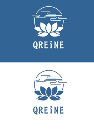 ぽんぽん (haruka322)さんのエイジングケア専門店「QREiNE」のロゴへの提案