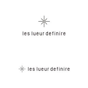 sirou (sirou)さんのプライベートアパレルブランド「les lueur definire」レリュールデフィニーレのロゴ、タグへの提案