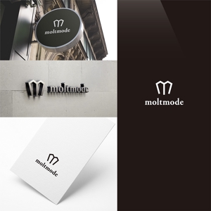 BH3 design (bh3_design)さんのネイル、マツエクサロン『moltmode』のロゴへの提案
