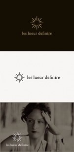 tanaka10 (tanaka10)さんのプライベートアパレルブランド「les lueur definire」レリュールデフィニーレのロゴ、タグへの提案