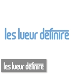 k_lab (k_masa)さんのプライベートアパレルブランド「les lueur definire」レリュールデフィニーレのロゴ、タグへの提案