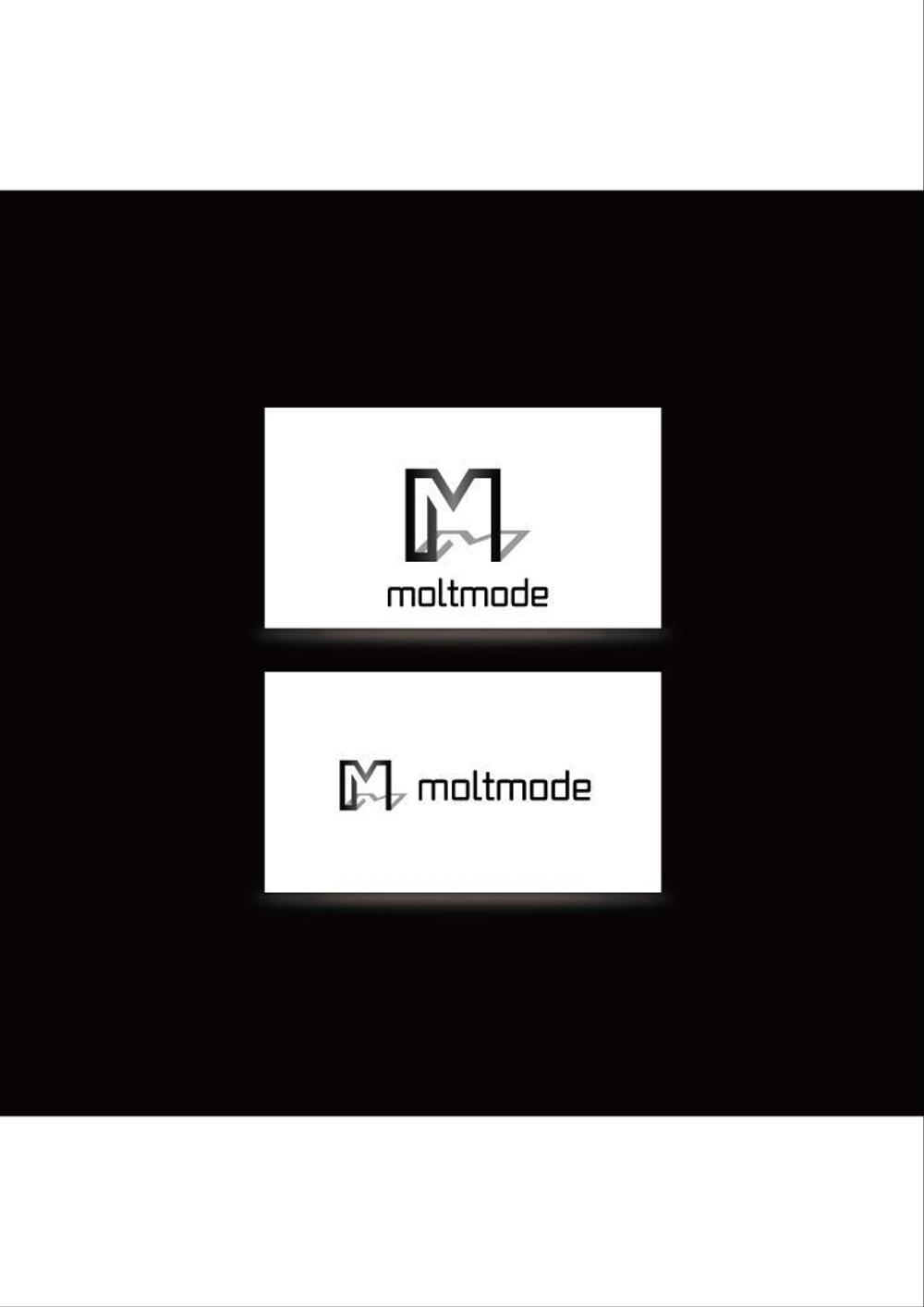 ネイル、マツエクサロン『moltmode』のロゴ