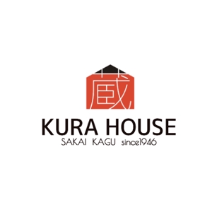 Okumachi (Okumachi)さんの家具・インテリアのお店　「KURA　HOUSE」のロゴへの提案