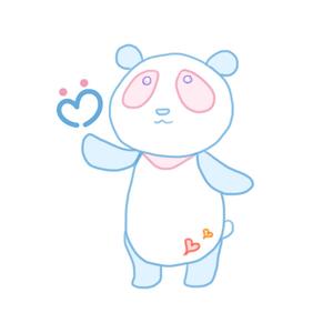 そのり (sonori8192)さんの精神障害者専門の就労移行支援所「COCOLOBI（ココロビ）」-（パンダorクマ）のキャラクターデザインへの提案