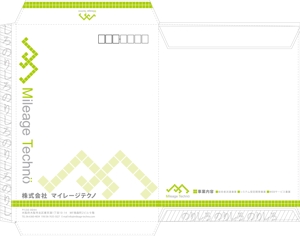 elimsenii design (house_1122)さんの会社ロゴを配置した封筒デザインへの提案