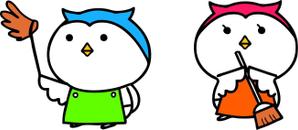 華純 (kasumigaze)さんのふくろう（鳥）のキャラクターデザインへの提案